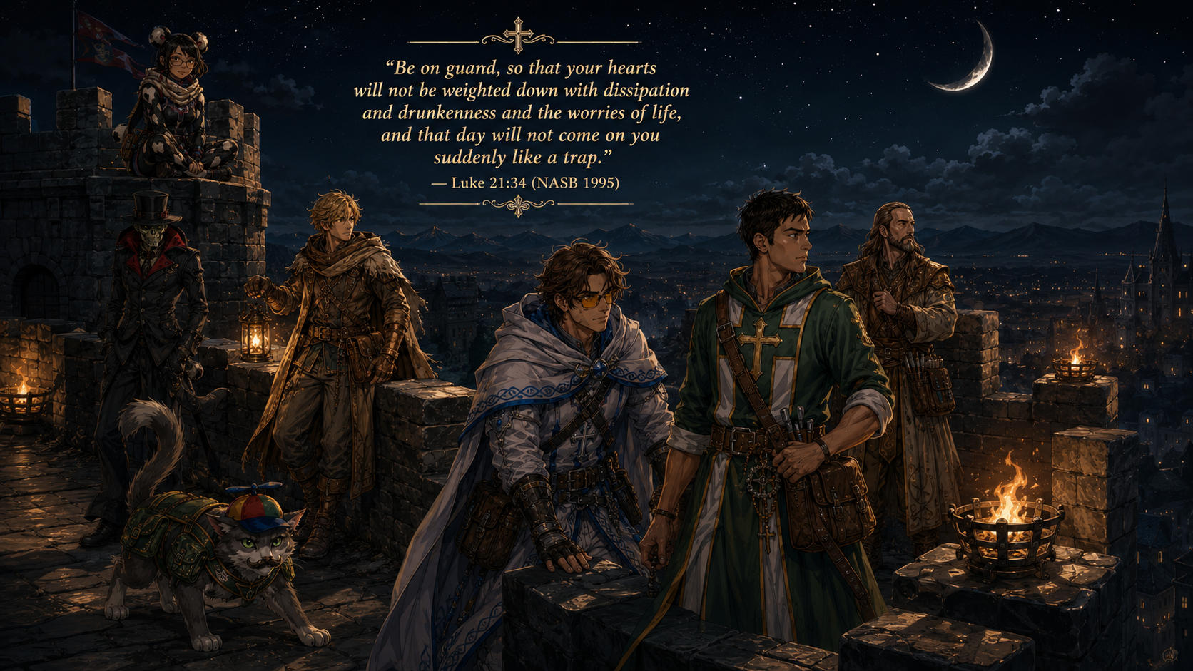 Luke 21:34 (alternate)
